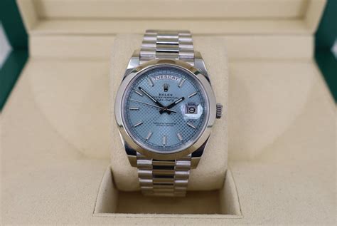 platinum rolex presidential price|platinum day date 40 price.